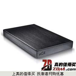 京东：LaCie莱斯Rikiki系列2.5英寸1TB USB 3.0移动硬盘特价399元包邮