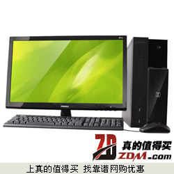 京东：TongFang清华同方 精锐X801P-B300 i5 2G独显台式电脑2799元 三年上门服务