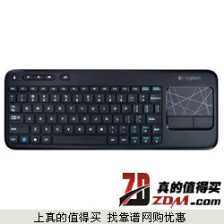 京东：Logitech罗技K400全键盘+触控板新概念无线键盘114元包邮