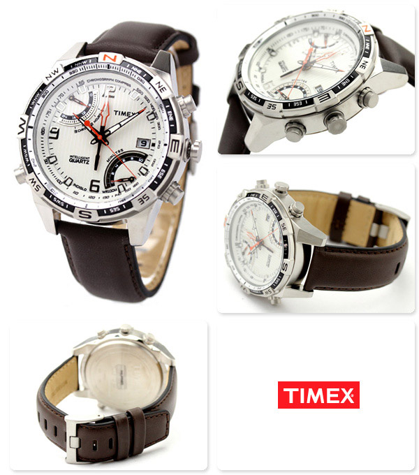 Amazon：Timex天美时IQ系列T49866男士腕表用码$88.8 智能机芯 独立马达 飞返 准距仪