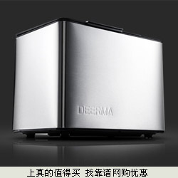 京东：Deerma德尔玛B100全自动智能面包机1KG+凑单142元 全网最低