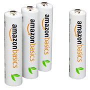 AmazonBasics 亚马逊倍思 4节七号镍氢预充电可充电电池