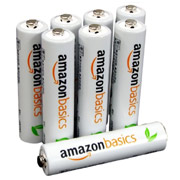 AmazonBasics亚马逊倍思8节七号镍氢预充电可充电电池