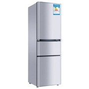 KONKA康佳BCD-212MTG银拉丝钢板三门冰箱