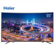 Haier海尔LS55U71 55英寸4K安卓智能网络窄边框UHD曲面电视