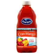 美国进口 优鲜沛Ocean Spray 蔓越莓芒果果汁1.5L