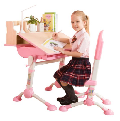 降价！心家宜 儿童益智可升降学习桌椅组合套装M_300R 