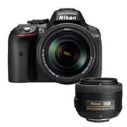 Nikon尼康D5300双镜头单反套机（18-140mm+DX 35mm f/1.8G）