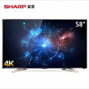 SHARP夏普LCD-58S3A 58英寸 4K超高清智能网络液晶电视