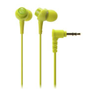 Audio-Technica 铁三角 ATH-CKL203 LGR 浅绿色动圈入耳式耳机