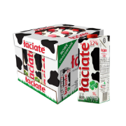 波兰Laciate全脂纯牛奶1L*12盒3.2%fat