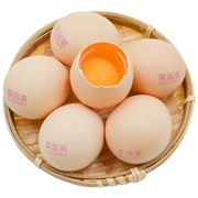 粟园5A级天然谷物喂养鲜鸡蛋30枚*4件